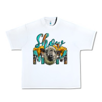 White Western Show Mom Sheep Urban Heavy Tee - LillyAllenDesigns