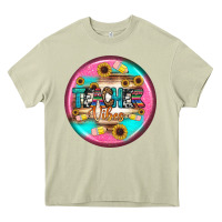 Mossy teacher vibe earrings Heavy Core Tee - BundleAndBundleShop