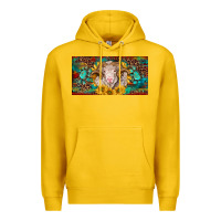 Lemon merino ram license plate Premium Hoodie - BarkalooDesign