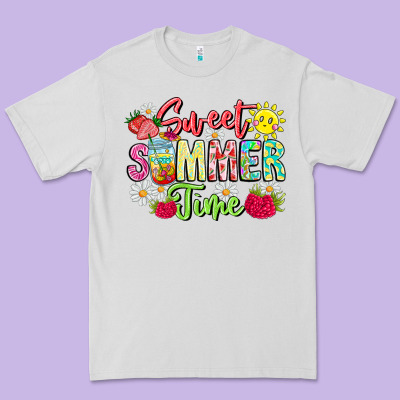 Sweet Summer Time Premium Tee Designed By Cowhidedigitalart