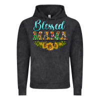 Vintage Black blessed mama Vintage Hoodie - BarkalooDesign