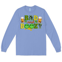 Colony Blue bad and boozy wıth beer and coins Long Sleeve Tee - Artiststas