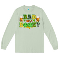 Matcha bad and boozy wıth beer and coins Long Sleeve Tee - Artiststas