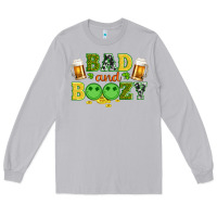 Moon Dust bad and boozy wıth beer and coins Long Sleeve Tee - Artiststas