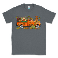 Charcoal Heather thanksgiving truck with gnome bbs Classic Tee - BundleAndBundleShop