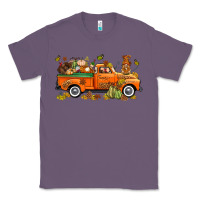 Lavender thanksgiving truck with gnome bbs Classic Tee - BundleAndBundleShop