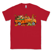 Red thanksgiving truck with gnome bbs Classic Tee - BundleAndBundleShop