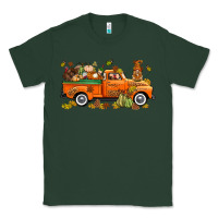 Sports Green thanksgiving truck with gnome bbs Classic Tee - BundleAndBundleShop