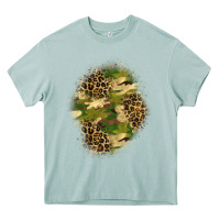 Arona camouflage and leopard patch  4 Heavy Core Tee - BundleAndBundleShop