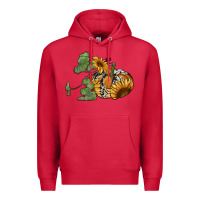 Cardinal sunflower pumpkin Premium Hoodie - RanaPortraitStore