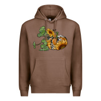 Chestnut sunflower pumpkin Premium Hoodie - RanaPortraitStore