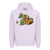 Lilac sunflower pumpkin Premium Hoodie - RanaPortraitStore