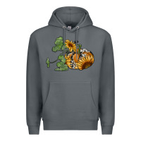Rock sunflower pumpkin Premium Hoodie - RanaPortraitStore