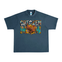 Midnight Navy chicken mom Urban Heavy Tee - LillyAllenDesigns