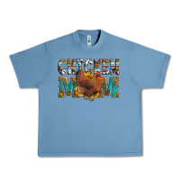 Pebble Blue chicken mom Urban Heavy Tee - LillyAllenDesigns