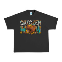 Pigment Black chicken mom Urban Heavy Tee - LillyAllenDesigns