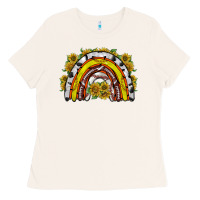 Bone sunflower sports rainbow Ladies Tee - RacoonDesign