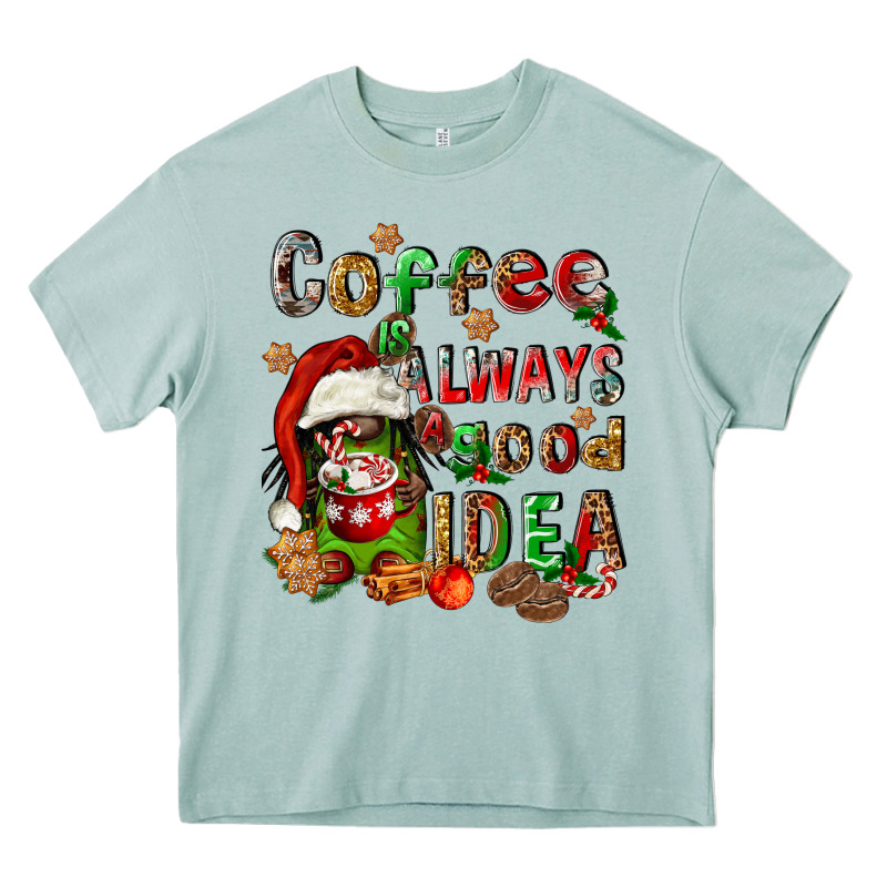 Coffee Is Always A Good Idea Heavy Core Tee by FaDigitalArtStudio | Teevron