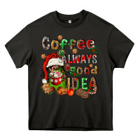 Asphalt coffee is always a good idea Heavy Core Tee - FaDigitalArtStudio