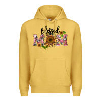 Antique Gold blessed mom Premium Hoodie - BarkalooDesign