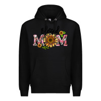 Black blessed mom Premium Hoodie - BarkalooDesign