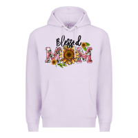 Lilac blessed mom Premium Hoodie - BarkalooDesign