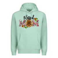 Seafoam blessed mom Premium Hoodie - BarkalooDesign