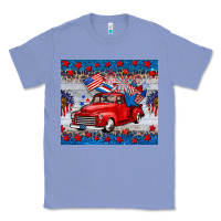 Colony Blue american truck 4th of july tumbler Classic Tee - BarkalooDesign