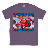 Lavender american truck 4th of july tumbler Classic Tee - BarkalooDesign