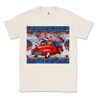Natural american truck 4th of july tumbler Classic Tee - BarkalooDesign