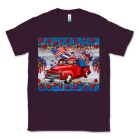 Plum american truck 4th of july tumbler Classic Tee - BarkalooDesign