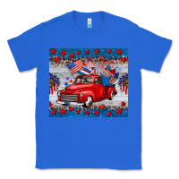 True Royal american truck 4th of july tumbler Classic Tee - BarkalooDesign