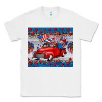 White american truck 4th of july tumbler Classic Tee - BarkalooDesign