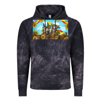 Cloud Black 2 donkeys sunflower Vintage Hoodie - BarkalooDesign