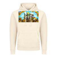 Vintage Artic 2 donkeys sunflower Vintage Hoodie - BarkalooDesign