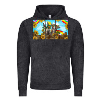 Vintage Black 2 donkeys sunflower Vintage Hoodie - BarkalooDesign