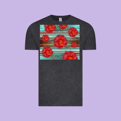 Western Roses Vintage Tee Designed By Lillyallendesigns
