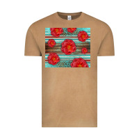 Vintage Camel Western Roses Vintage Tee - LillyAllenDesigns