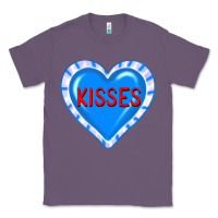 Lavender valentine's day hearts Classic Tee - FaDigitalArtStudio