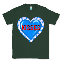 Sports Green valentine's day hearts Classic Tee - FaDigitalArtStudio