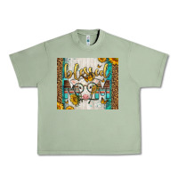 Oil Green Western Blessed Mom Baby Calf Urban Heavy Tee - LillyAllenDesigns