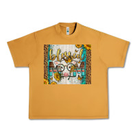 Peanut Butter Western Blessed Mom Baby Calf Urban Heavy Tee - LillyAllenDesigns