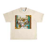 Sandshell Western Blessed Mom Baby Calf Urban Heavy Tee - LillyAllenDesigns