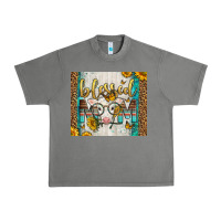 Tornado Western Blessed Mom Baby Calf Urban Heavy Tee - LillyAllenDesigns