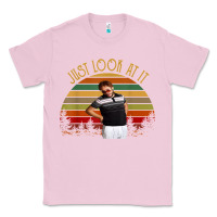 Bubblegum Pink just look at it vintage funny for men women and family t shirt Classic Tee - baoMotion
