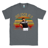 Charcoal Heather just look at it vintage funny for men women and family t shirt Classic Tee - baoMotion