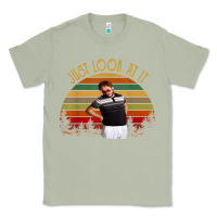 Matcha just look at it vintage funny for men women and family t shirt Classic Tee - baoMotion