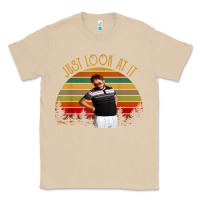 Mushroom just look at it vintage funny for men women and family t shirt Classic Tee - baoMotion