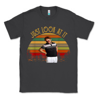 Smoke just look at it vintage funny for men women and family t shirt Classic Tee - baoMotion
