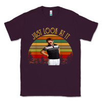 Plum just look at it vintage funny for men women and family t shirt Classic Tee - baoMotion